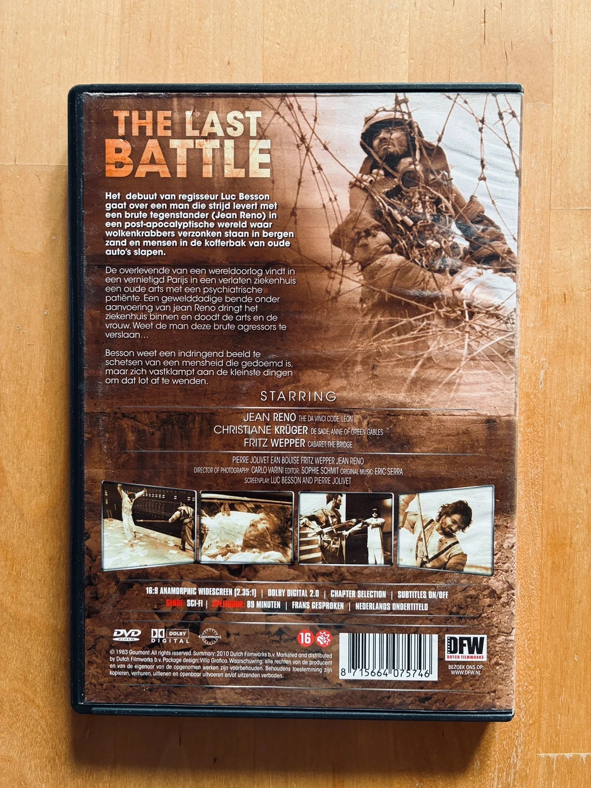 DVD La última batalla de Luc Besson. – photo 3